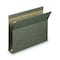 Smead Hanging Folder Fast Tab 8-1/2 x 11", Green, PK25, Expanded Width: 2" 64259 - alternate 8